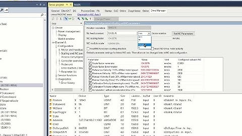 Beckhoff programmering #17 - Software opsætning af servo motor