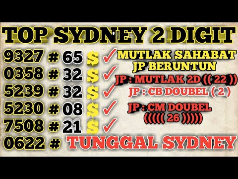 ੳ Angker prediksi sydney 26 januari 2022  இ 