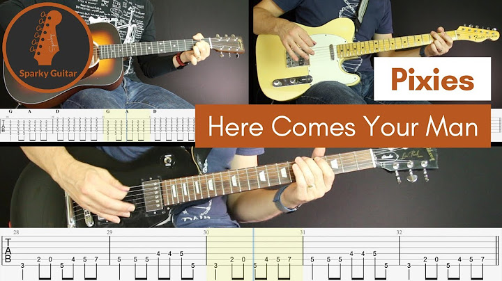 Here Comes Your Man Guitar version - Guitar performance video thumbnail
