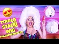 TRIPLE STACK WIG TRANSFORMATION | JAYMES MANSFIELD