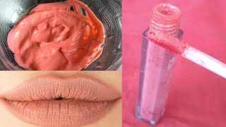 2 diy  matte lipstick /how to make long lasting matte lipstick