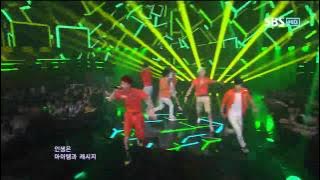VIXX [ROCK UR BODY] @SBS Inkigayo Popular song 20120826
