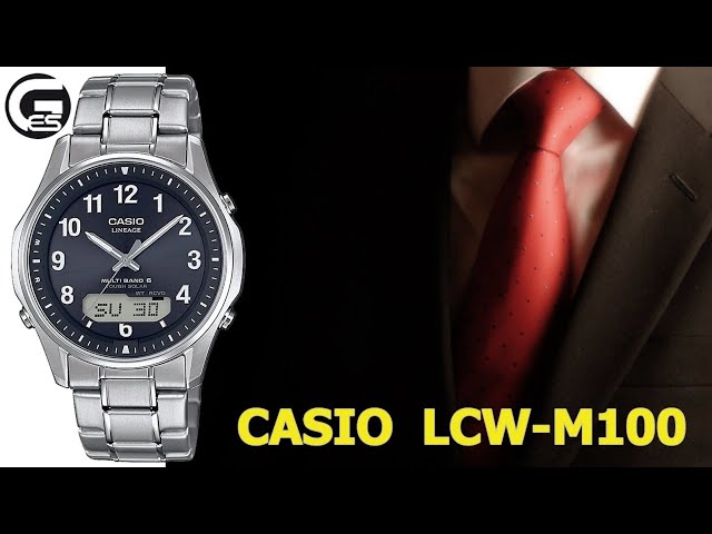 CASIO LINEAGE LCW-M100 - YouTube