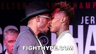 JERMELL CHARLO \& TONY HARRISON GO AT IT IN HEATED EXCHANGE AT FIRED UP REMATCH FACE OFF