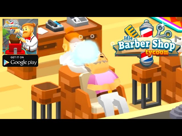 Idle Barber Shop Tycoon - Business Management Game Gameplay