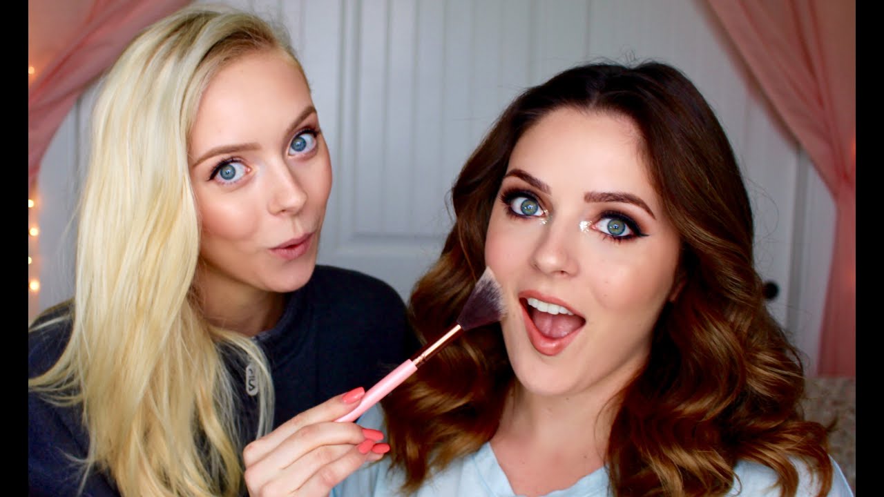 Brown Smokey Eye Feat. My Sister! | Cosmobyhaley