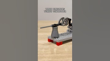 Three Directions Turret Controller #lego #technic #legotechnic #mechanical #mechanism #creative