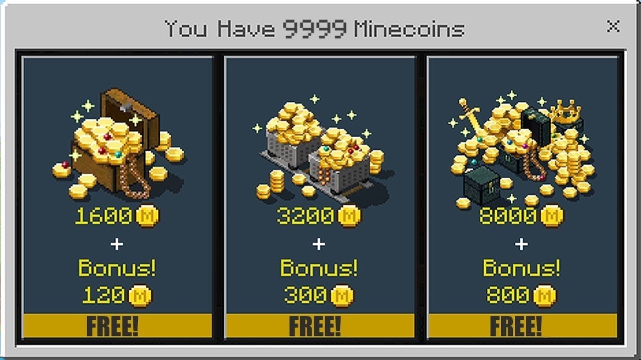 How To Get Free Unlimited Minecoins In Minecraft