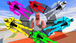 Franklin Playing As Every AVENGERS SUPERHERO VENOM in INDIAN BIKE DRIVING 3D #5 screenshot 5