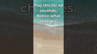 Play This for 40 Seconds. Notice What Changes. #528hz #healingfrequency #relax #shortsviral #sleep
