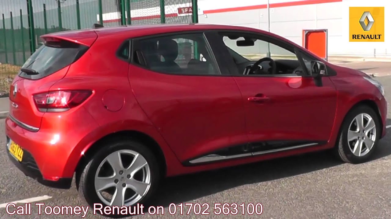 2013 Renault Clio Dynamique MediaNav 1.2l Flame Red ...