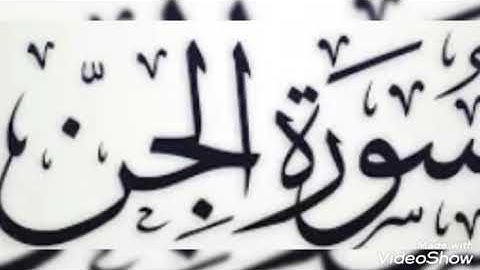 سورة الجن بصوت الشيخ أبو أنس شمس الدين