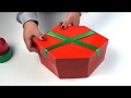 Caja de regalo Hexagonal paso a paso