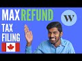 HOW to FILE Taxes with WealthSimple Tax for FREE | Canadian Tax