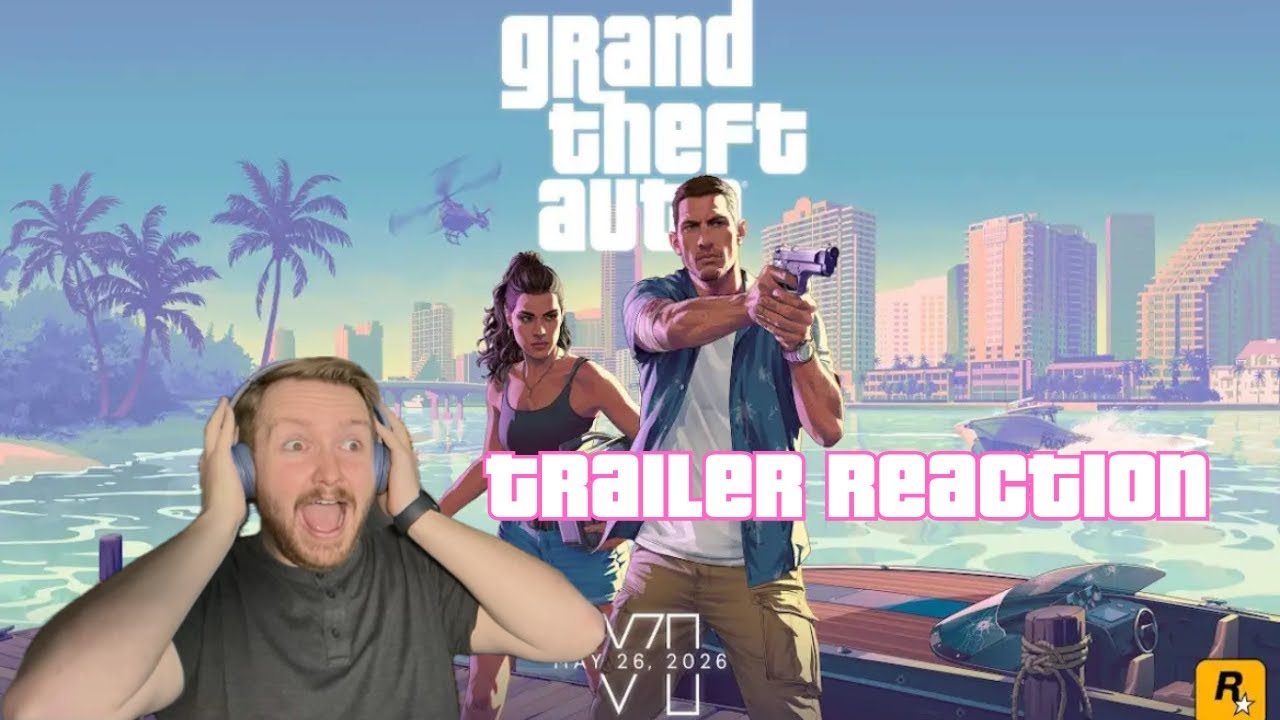 GTA 6 Trailer 2 Reaction YouTube 