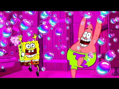 SpongeBob Patrick Brings Bubbles At A Biker Bar 