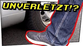 AUTO fährt über Fuß! Crushing Crunchy & Soft Things by Car! - Gefährliche Experimente #146
