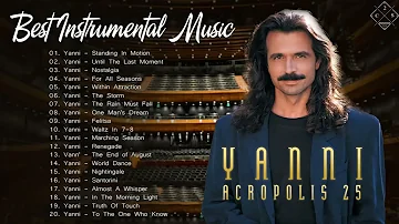 Yanni Greatest Hits - Best Of Yanni Collection - Best Instrumental Piano Music