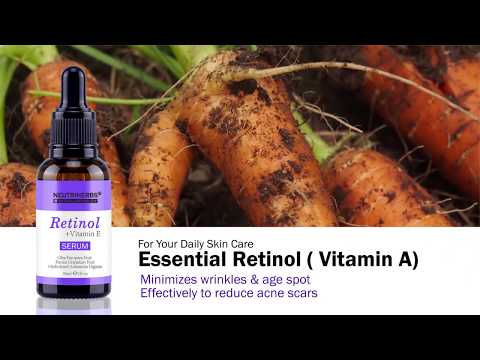 Retinol Serum | Minimize Wrinkles & Reduce Acne Scars |  Neutriherbs®