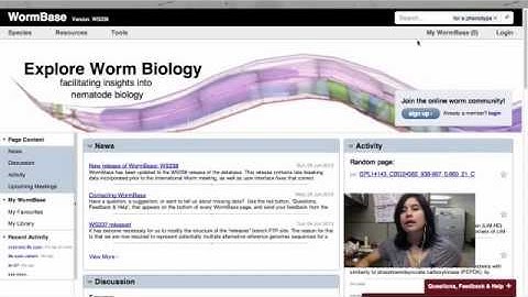 Intro to WormBase:  find all rnai experiments that have my phenotype of interest
