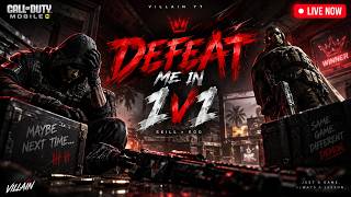 DEFEAT ME IN 1V1!!!!!! | CODM LIVE | VILLAIN | #codm #callofduty #gaming screenshot 5