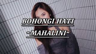 BOHONGI HATI - MAHALINI full 1 jam nonstop