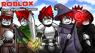 Roblox : Clone Kingdom Tycoon 👑 สงครามร่างโคลน !!!