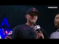 041126 - CLE vs ATL - On-Field Interview