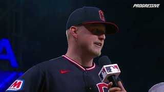 041126 - CLE vs ATL - On-Field Interview