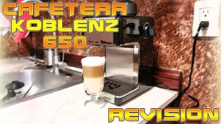 Cafetera Espresso Koblenz 650 | Como Preparar un Cappuccino | Revisión |  #videorandom - YouTube