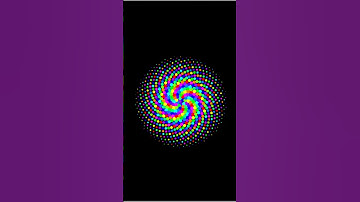 This hypnotic swirl is made of 1000s of dots 🤯 #25