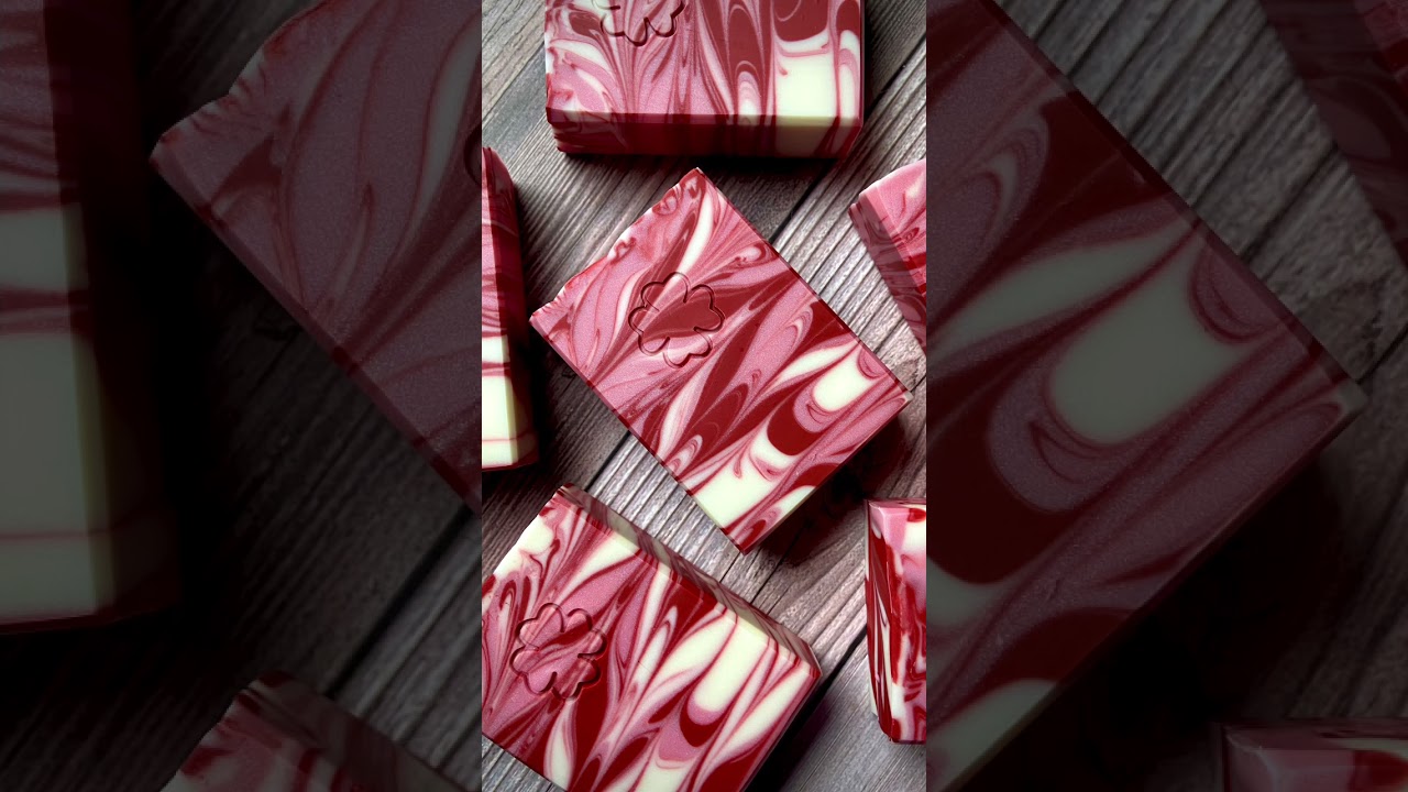 Remaking our popular Peppermint Cream coconut milk soap! 😍😍😍 