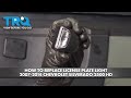 How to Replace License Plate Light 2007-2014 Chevrolet Silverado 2500 HD