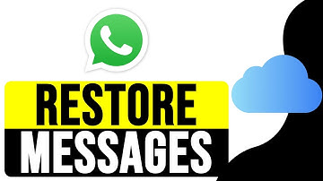 How to RESTORE WHATSAPP MESSAGES From ICloud to Android 2024 | Backup WhatsApp From Android ICloud
