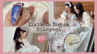 Doğum Vlogu (Canlı Doğum Anı) | Hala Oldumm 🍭 | Yengem Zeynep Doğuruyor ❤️| İlkim Doğdu 👼🏻 #doğum