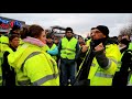 Ref:EtFdY2VmhNI Les gilets jaunes d argentan bloquent les parkings de carrefour market d' intermarch� samedi 8 d�cem