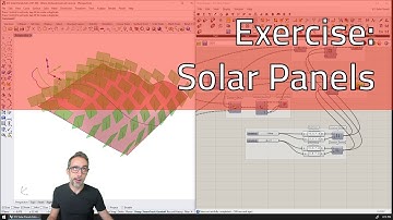 E.12 Parametrically Controlled Solar Panels - Intro to Parametric Modeling