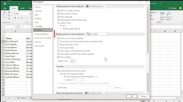 Turn off zero values from showing on an Excel worksheet by Chris Menard