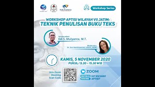 WORKSHOP TEKNIK PENULISAN BUKU TEKS