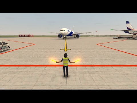 Parking the Gaint of Indigo | World of Airports Gameplay 