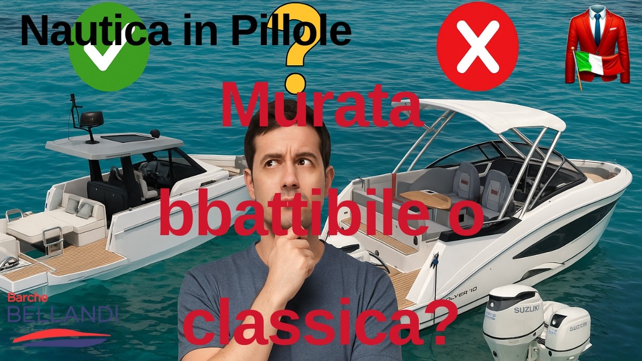 Murate abbattibili o fisse? Pro e contro per scegliere quella giusta per la tua barca