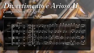 Divertimento e Arioso II - Massive Composition for Strings
