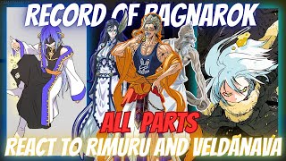 Record Of Ragnarok Gods React To Rimuru And Veldanava Gacha Reaction All Parts