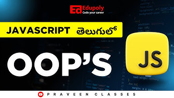 Object Oriented Programming(OOPs) JavaScript: The Right Way (ES6) || Telugu