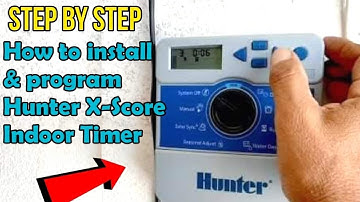Step by step How to Install and Program Hunter X-Score Indoor Timer | How to
