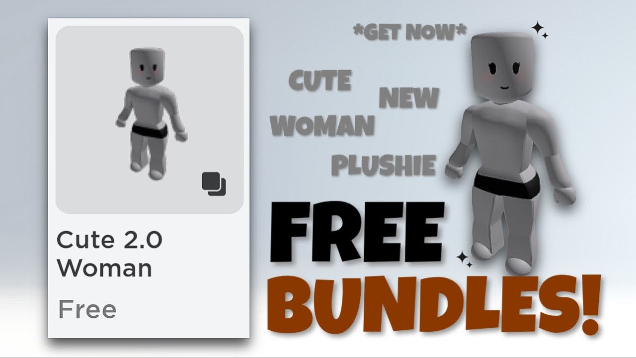 ROBLOX NEW CUTE FREE BUNDLES AVATARS 😍 