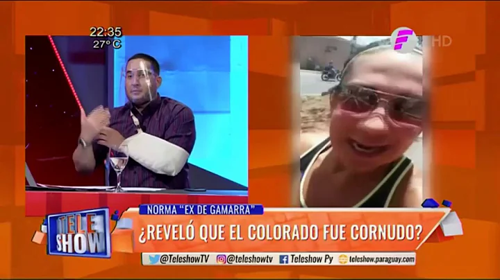 Norma "Ex de Gamarra" Revel que el colorado fue co...