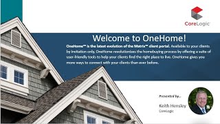 OneHome Training Webinar