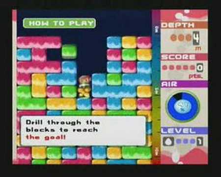 Mr Driller Intro Namco Playstation Pal Version