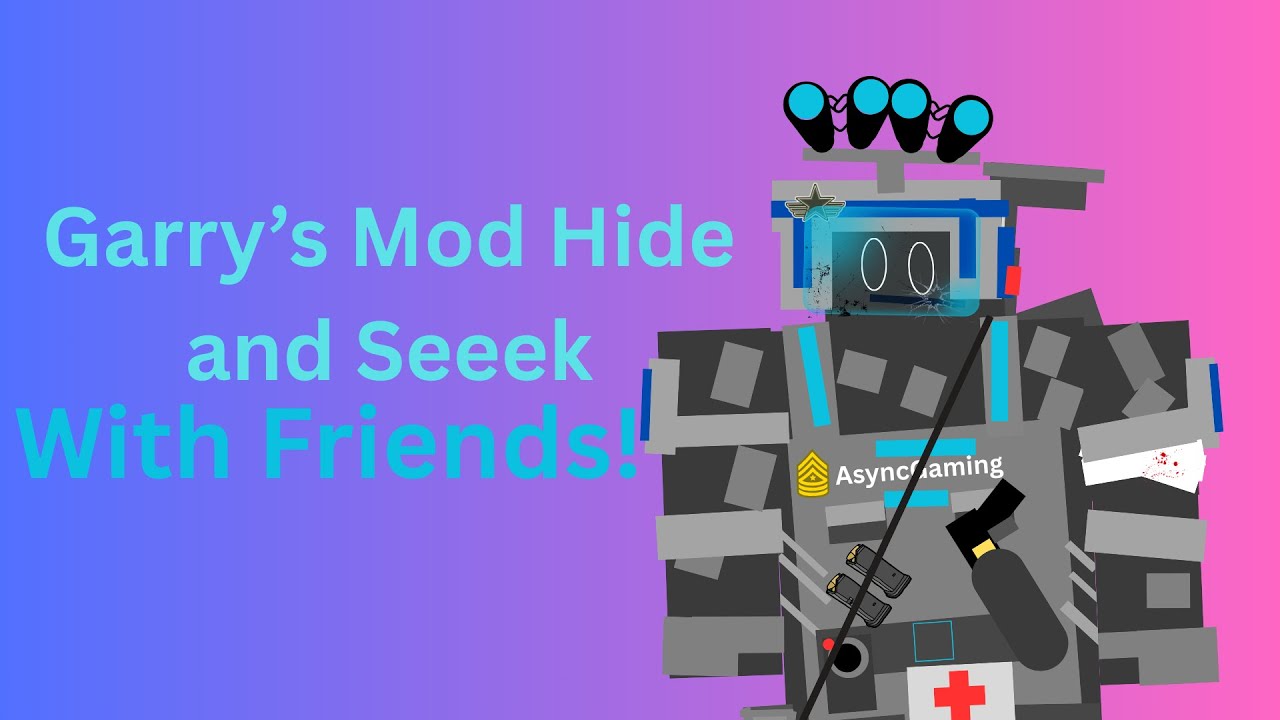 Playing hide and seek Gmod with friends! - YouTube